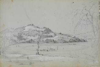 Sketchbook: 1849-50. Delaware and Sus(quehana), White Mountains