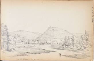 Sketchbook: 1849-50. Delaware and Sus(quehana), White Mountains