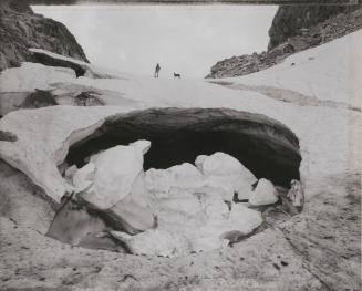 Goat Lake Ice Cavern, Sawtooth Range, Idaho
