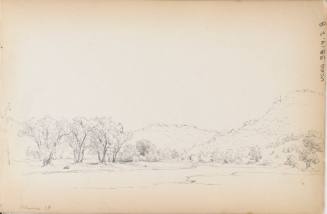 Sketchbook: 1849-50. Delaware and Sus(quehana), White Mountains