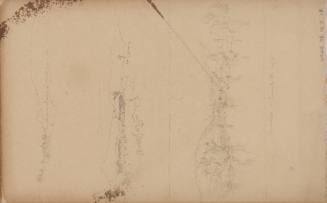 Three Landscape sketches, one entitled "Connecticut at Lancaster NH, Aug 16th", from the Nova Scotia and New Hampshire Subjects Sketchbook