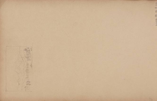 Compositional landscape study, from the Nova Scotia and New Hampshire Subjects Sketchbook