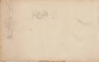 Three compositional landscape studies, from the Nova Scotia and New Hampshire Subjects Sketchbook