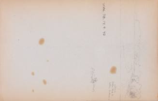 Study for Hook Mountain, near Nyack, New York, from the New Hampshire and New York Subjects Sketchbook