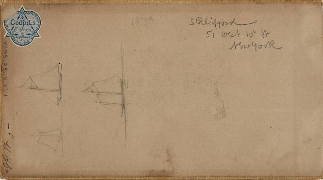 Sketchbook: Shawangunk Mountains, N.Y.: Mt. Katadin and Lake Millinocket, Me.
