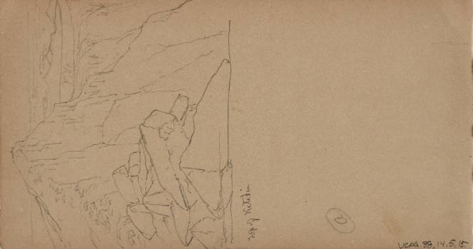 Sketchbook: Shawangunk Mountains, N.Y.: Mt. Katadin and Lake Millinocket, Me.