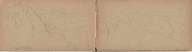 Sketchbook: Shawangunk Mountains, N.Y.: Mt. Katadin and Lake Millinocket, Me.