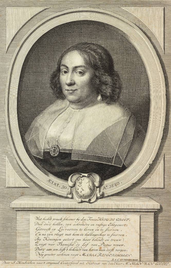Maria Rejgersbergen, wife of Hugo Grotius