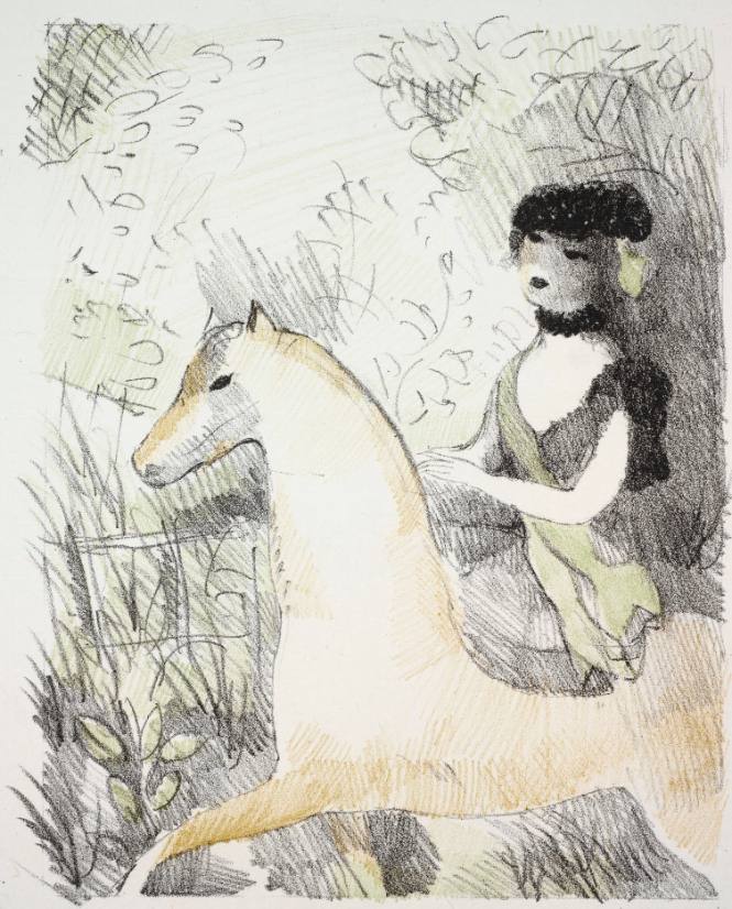 Girl Riding
