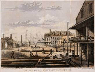 Jackson Ferry, Foot of Jackson St., East River, 1861