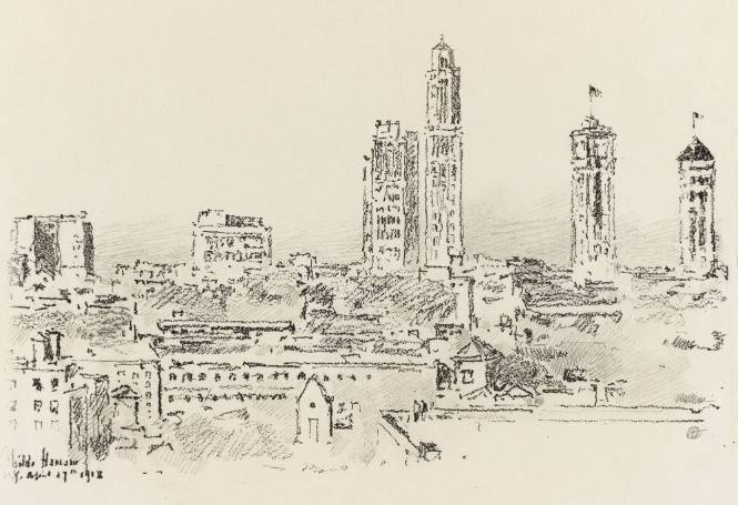 New York Skyline - Light Buildings
