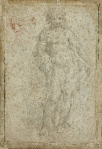 Standing Youth and Old Man's Head