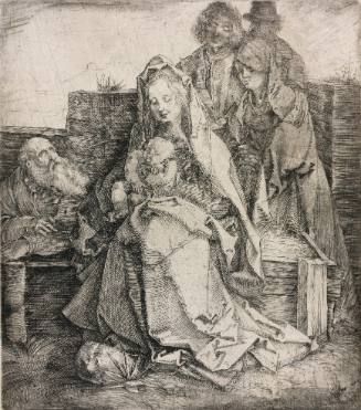 Holy Family with St. John, The Magdalin, and Nicodemus