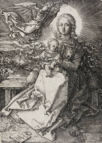 The Madonna Crowned by an Angel