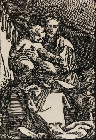 Holy Family under a Canopy