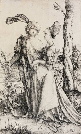 The Young Couple Reminded of Transience; or the Promenade