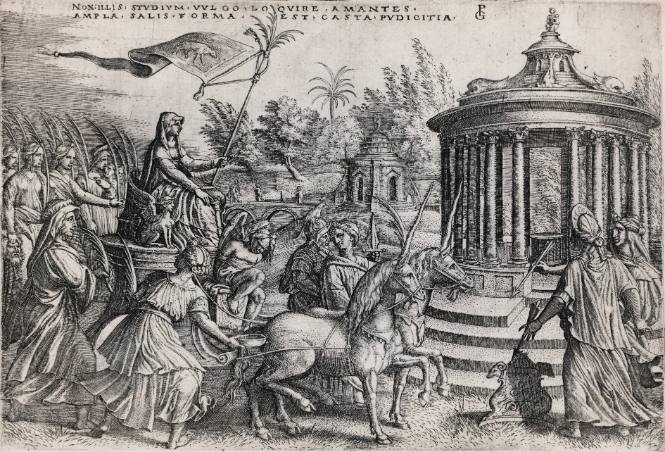 Triumph of Chastity, from the series The Triumphs of Petrarch