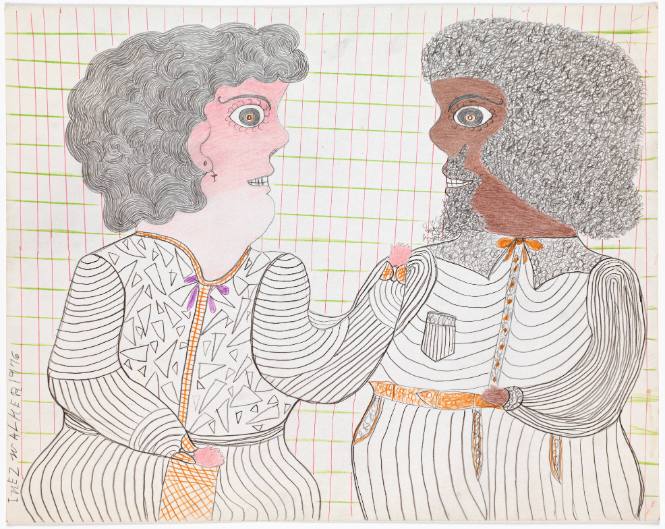 Two People In Profile