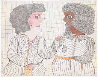 Two People In Profile