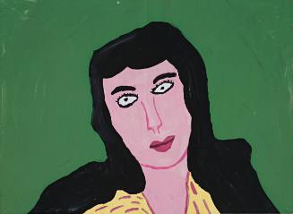 Woman/Green Field