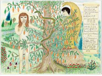 Eve Deceived by Satan in Eden