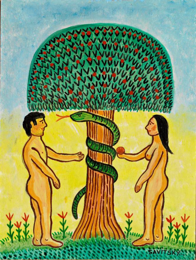 Untitled Adam And Eve