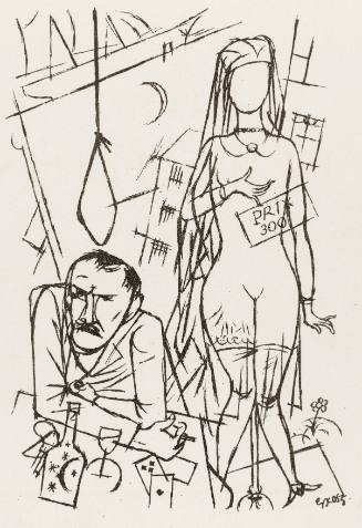 Untitled (Illustration from Port d'eaux mortes by Pierre MacOrlan, 1926)