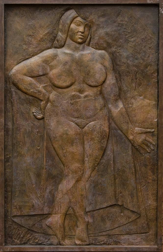 Nude with Drapery