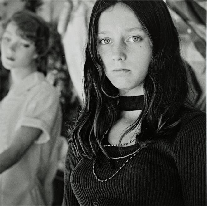 Robin Weil at age 14, Millerton, New York, from the series and book, A Kind of History