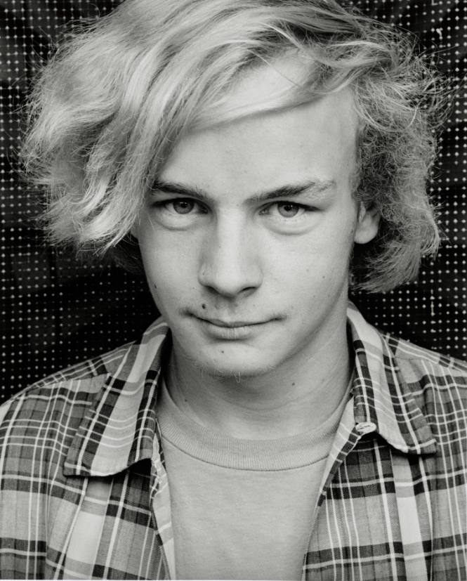 Clyde Miller at age 17, Millerton, New York, from the series and book, A Kind of History