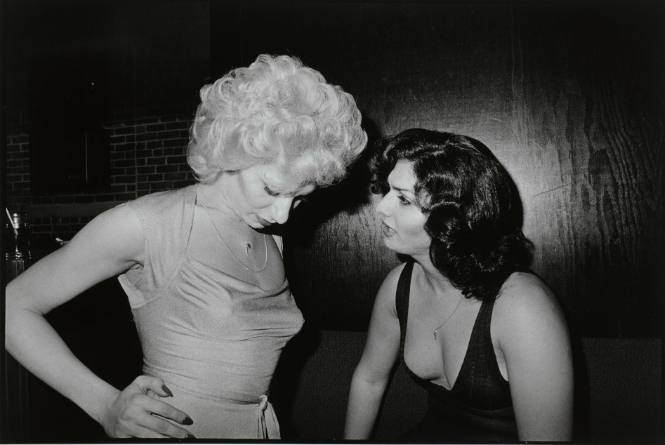Naomi and Colette gossiping, Boston