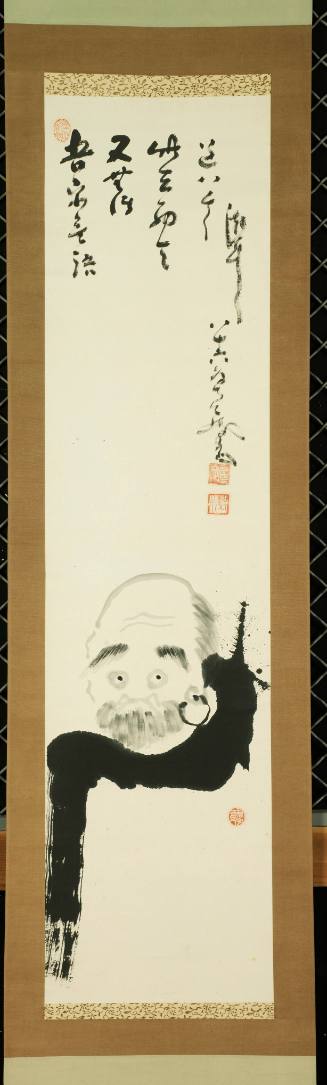 Bust-length portrait of Daruma