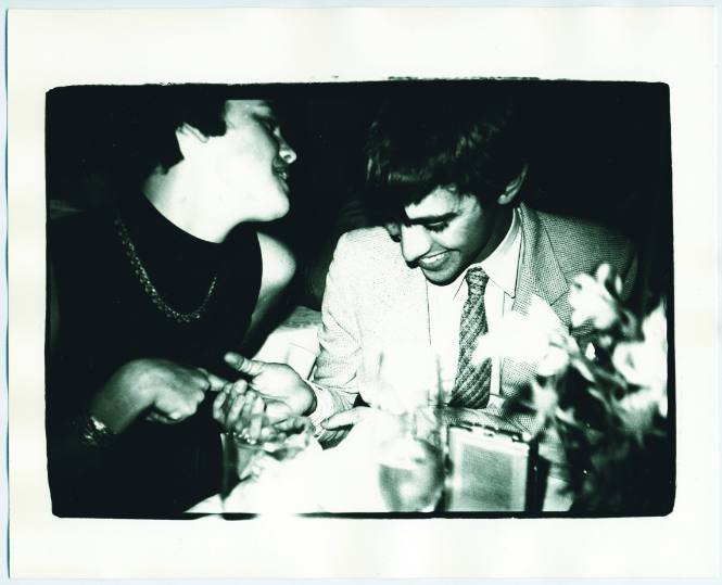 Maura Moynihan and Wilson Kidde at a Restaurant