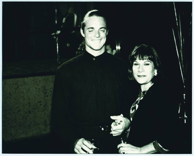 Linda Stein and Unidentified Man