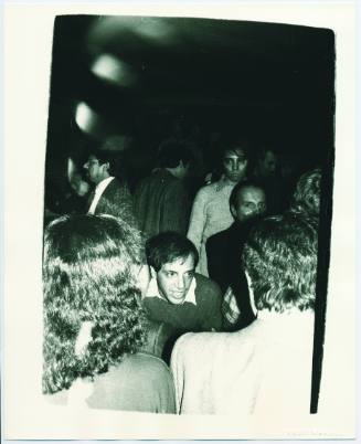 Steve Rubell - in middle of crowd