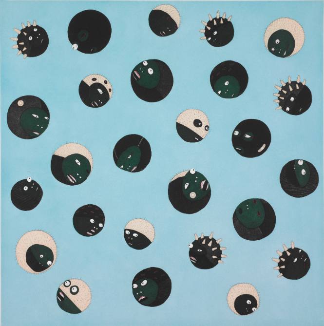 Untitled, from Exit Art portfolio, 2001: TWO O O ONE