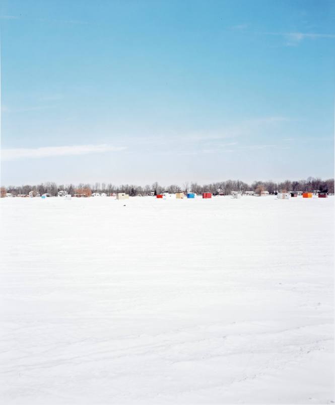 Untitled Ice Houses, from Exit Art portfolio, 2001: TWO O O ONE