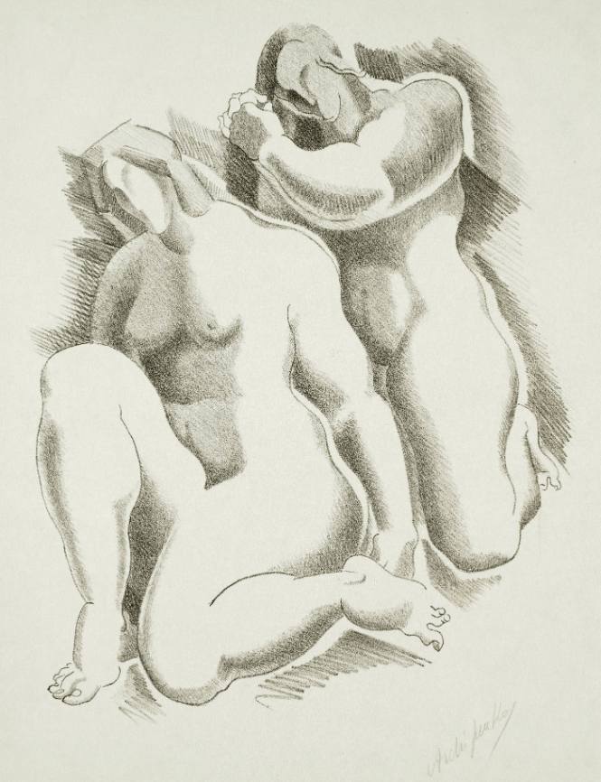 Zwei weibliche akte (Two Female Nudes)
