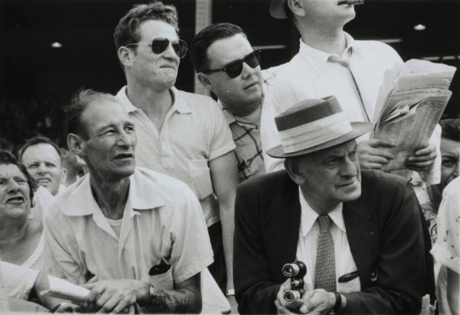 Group Looking Right, Belmont Park