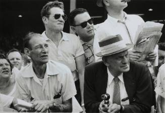 Group Looking Right, Belmont Park