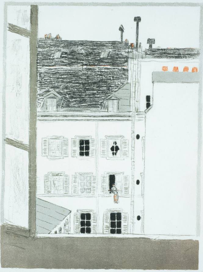 Maison dans la cour (from Quelques aspects de la vie de Paris)