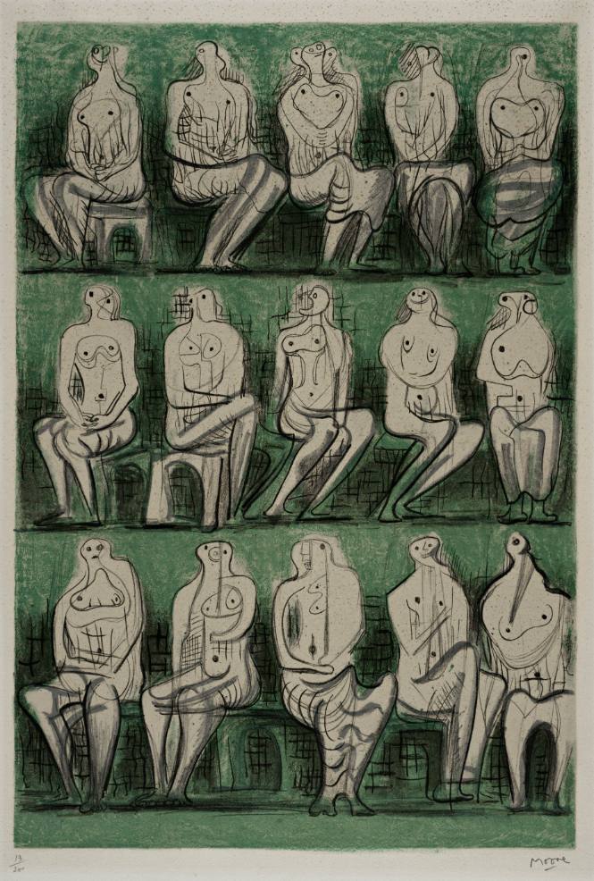 Seated Figures
