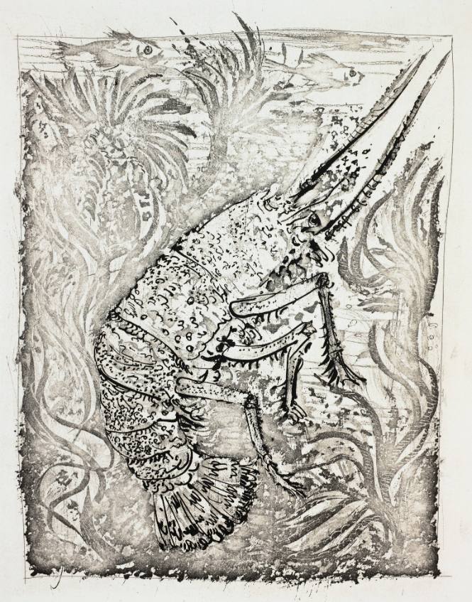 La langouste, from the Buffon series