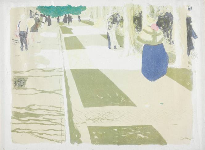 L’avenue, from the series Paysages et Interieurs