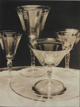 Untitled (Still Life, Crystal Glasses) ad for R. H. Macy’s & Co.