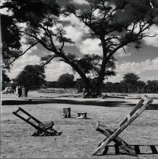 Empty chairs await tribal leaders, Botswana