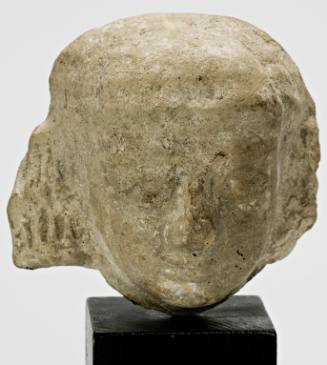 Female head with forehead band