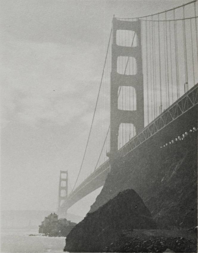 Golden Gate Bridge in the Fog
