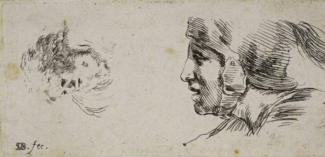Studies of an old man and a soldier