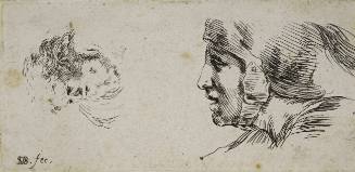 Studies of an old man and a soldier